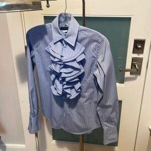 RALPH LAUREN ruffle shirt